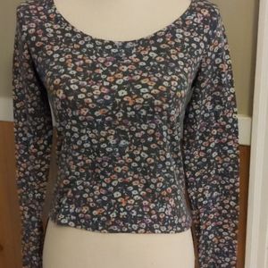 Junior Women's Floral Shirt